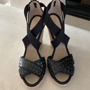 Club Monaco new beautiful heeled espadrilles